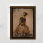 Carte Postale Danseur de ballet Sassy (Devant / Derrière)