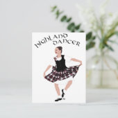 Carte Postale Danseur de country écossais (Debout devant)