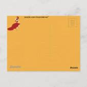 Carte Postale Danseur de flamenco (Dos)