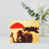 Carte Postale Danseur de prairie (Debout devant)