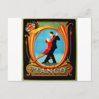 Carte Postale Danseur de tango