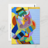 Carte Postale "Danseur de Taos" par Ruchell Alexandre (Devant / Derrière)