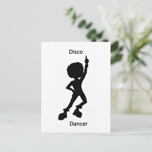 Carte Postale Danseur Disco (Debout devant)