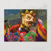 Carte Postale Danseur du Festival Aisan (Devant)