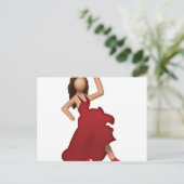 Carte Postale Danseur - Emoji (Debout devant)
