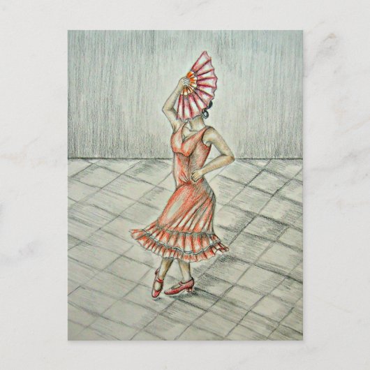 Carte Postale Danseur espagnol (Devant)