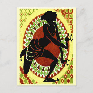 Carte Postale Danseur exotique