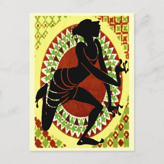 Carte Postale Danseur exotique (Devant)