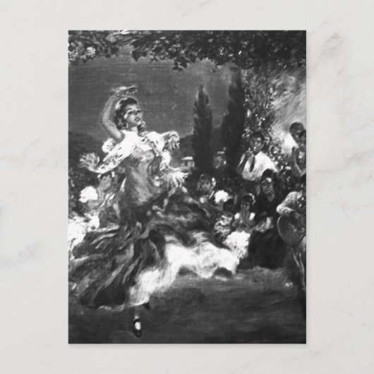 Carte Postale Danseur flamenco (Devant)