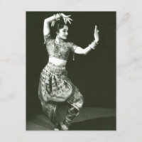 Danseur indien classique vintage