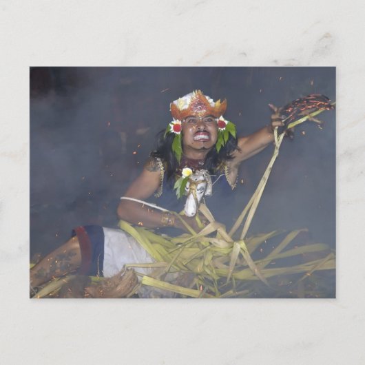 Carte Postale Danseur indonésien (Devant)