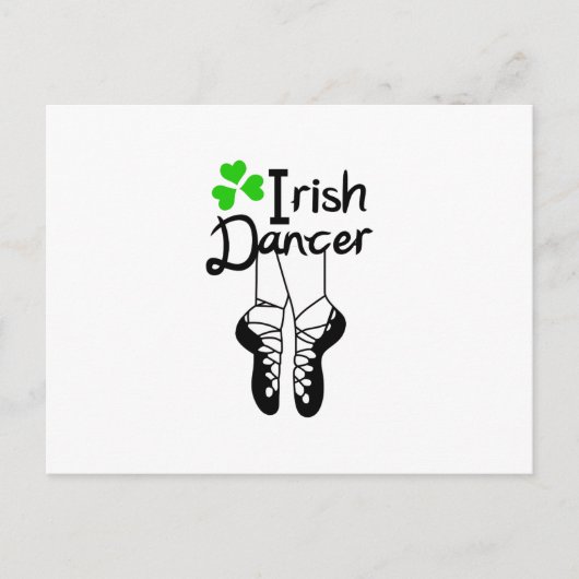 Carte Postale Danseur irlandais (Devant)
