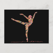 Carte Postale Danseur moderne Ballet (Devant)