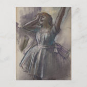 Carte Postale Danseur s'étirant Edgar Degas (Devant)