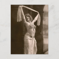 Danseur victorien du ventre vintage