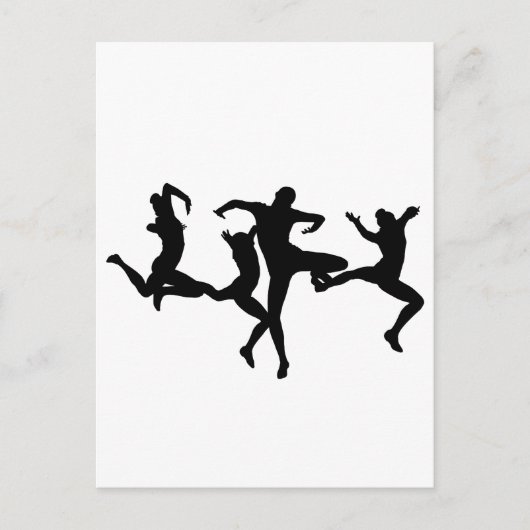 CARTE POSTALE DANSEURS (Devant)