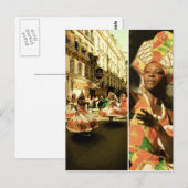 Carte Postale danseurs (Devant / Derrière)