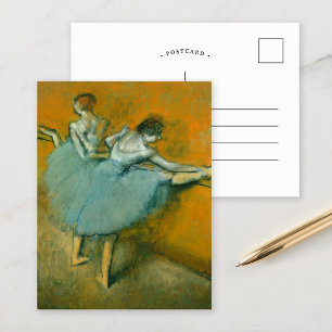 Carte Postale Danseurs au Barre Edgar Degas