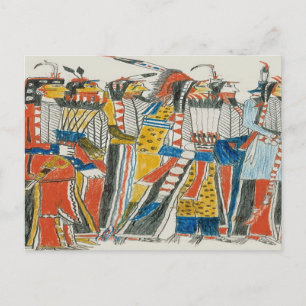 Carte Postale Danseurs autochtones de pow wow