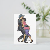 Carte Postale Danseurs berlinois au début des années 1900 (Debout devant)