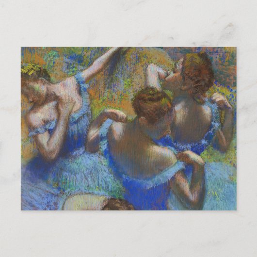 Carte Postale Danseurs bleus Edgar Degas (Devant)