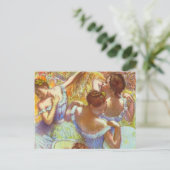 Carte Postale Danseurs bleus par Edgar Degas (Debout devant)