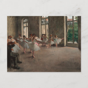 Carte Postale Danseurs de ballet à l'école de ballet Edgar Degas