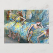 Carte Postale Danseurs de ballet dans les ailes Edgar Degas (Devant)