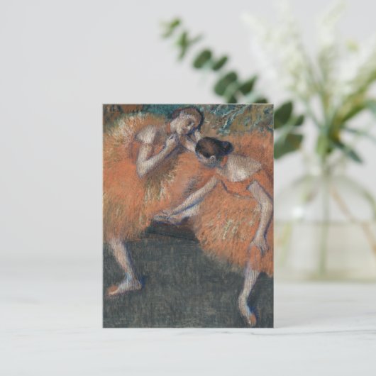 Carte Postale Danseurs de ballet Edgar Degas (Debout devant)