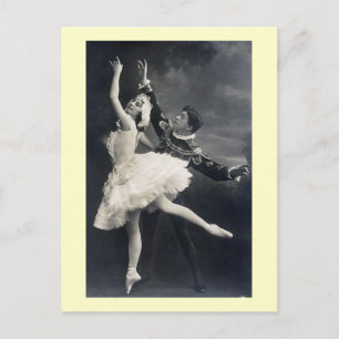 Carte Postale Danseurs de ballet vintages