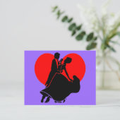 Carte Postale Danseurs de coeur (Debout devant)