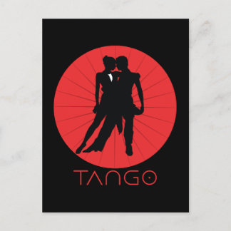 Carte Postale Danseurs de tango