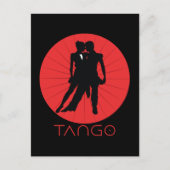 Carte Postale Danseurs de tango (Devant)