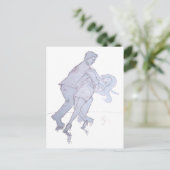 Carte Postale Danseurs du Concours Moderne Jive Ceroc (Debout devant)