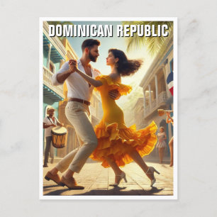 Carte Postale Danseurs du Merengue République Dominicaine