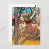 Carte Postale Danseurs | Edgar Degas | (Devant / Derrière)