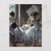 Carte Postale Danseurs Edgar Degas (Devant)