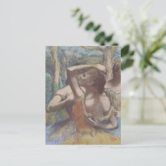 Carte Postale Danseurs Edgar Degas (Debout devant)