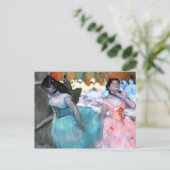 Carte Postale Danseurs - Edgar Degas (Debout devant)