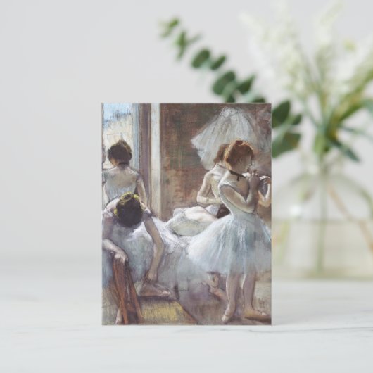 Carte Postale Danseurs Edgar Degas (Debout devant)