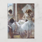 Carte Postale Danseurs Edgar Degas (Devant)