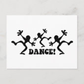 Carte Postale Danseurs fous (Devant)