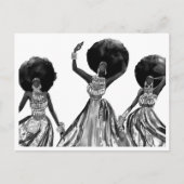 CARTE POSTALE DANSEURS NOIRS (Devant)