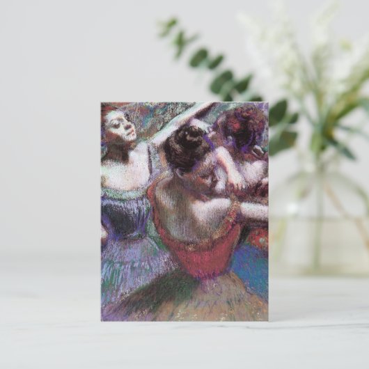 Carte Postale Danseurs par Degas (Debout devant)