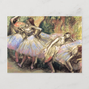 Carte Postale Danseurs par Degas