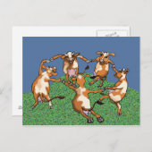 Carte Postale Danseurs par Mootisse (Devant / Derrière)