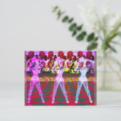 Carte Postale Danseurs roses (Debout devant)