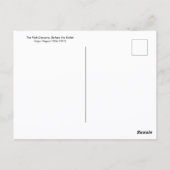 Carte Postale Danseurs roses devant le Ballet Edgar Degas (Dos)