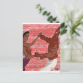 CARTE POSTALE DANSEURS SALSA (Debout devant)