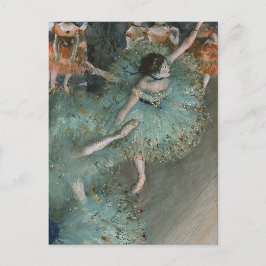 Carte Postale Danseuse balançant - Edgar Degas (Devant)